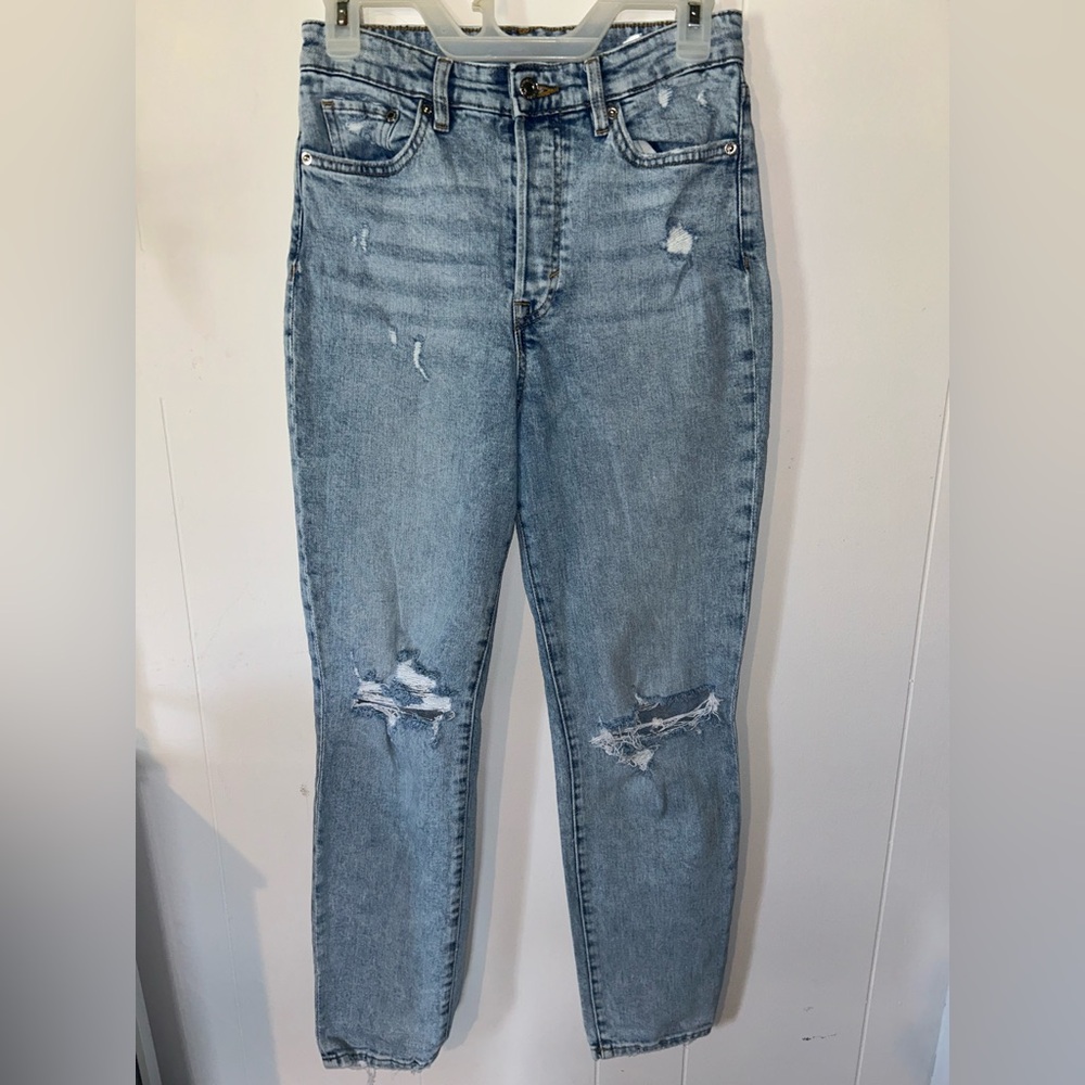 H&M Light Blue Straight Leg Jeans